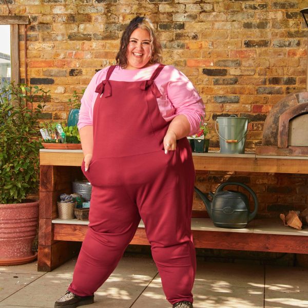 Snagaree Dungarees - Burgundy Discount