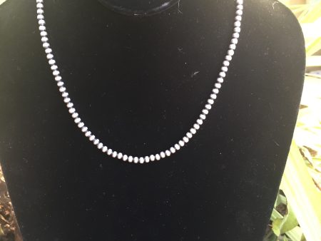 Micro Navajo pearls 4mm 18 inches Online Hot Sale