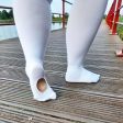 Convertible Dance Tights - White For Cheap