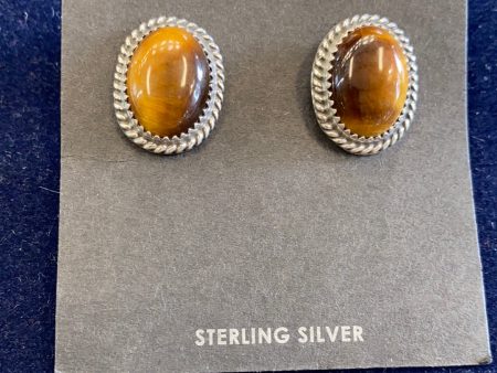 “The Isabella  tigers eye earrings Supply