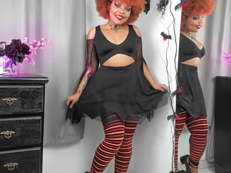 Cinnabar Footless Tights - Arctinae Hot on Sale