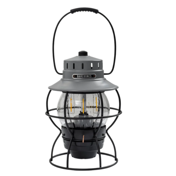 Barebones Railroad Lantern - Slate Grey Sale