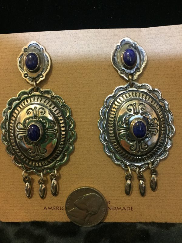 Concho dangles lapis Online Sale