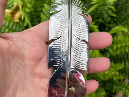 Feather Hair Barette For Discount