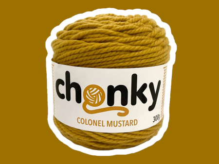 Chonky Yarn - Colonel Mustard Online Sale