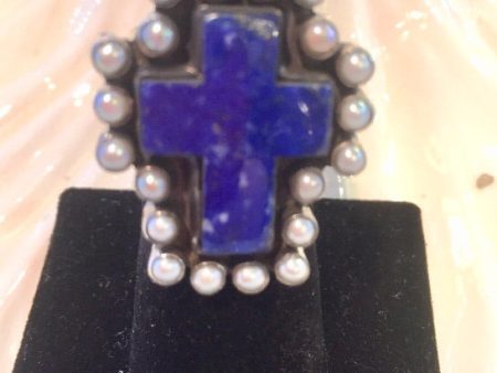 Lapis and pearls Sale