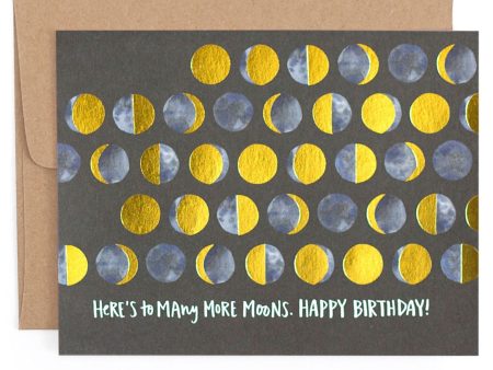 1Canoe2: Many Moons Birthday Card Hot on Sale