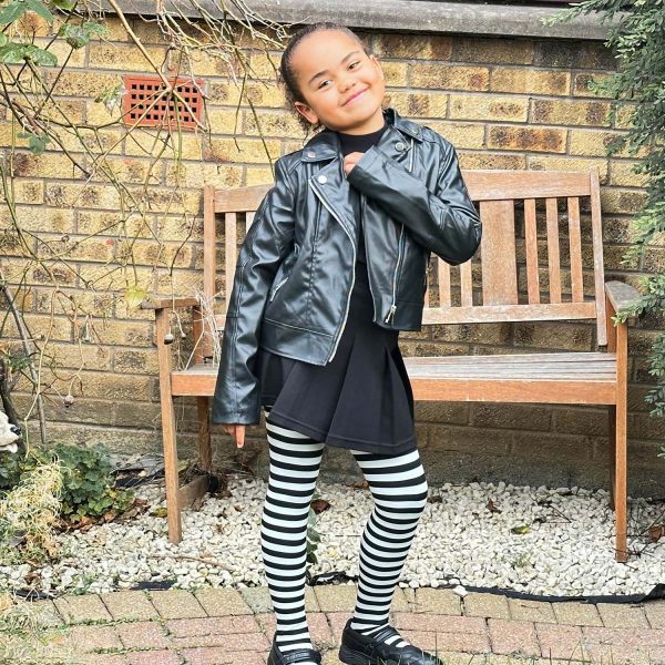 Tween Striped Tights - Witch Online now