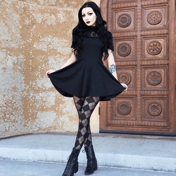 Diamond Tights - Black Online Sale