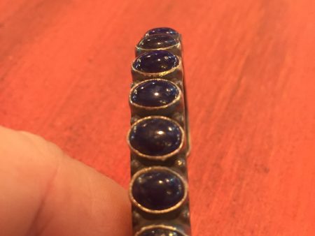 9 Lapis oval stone bracelet Discount